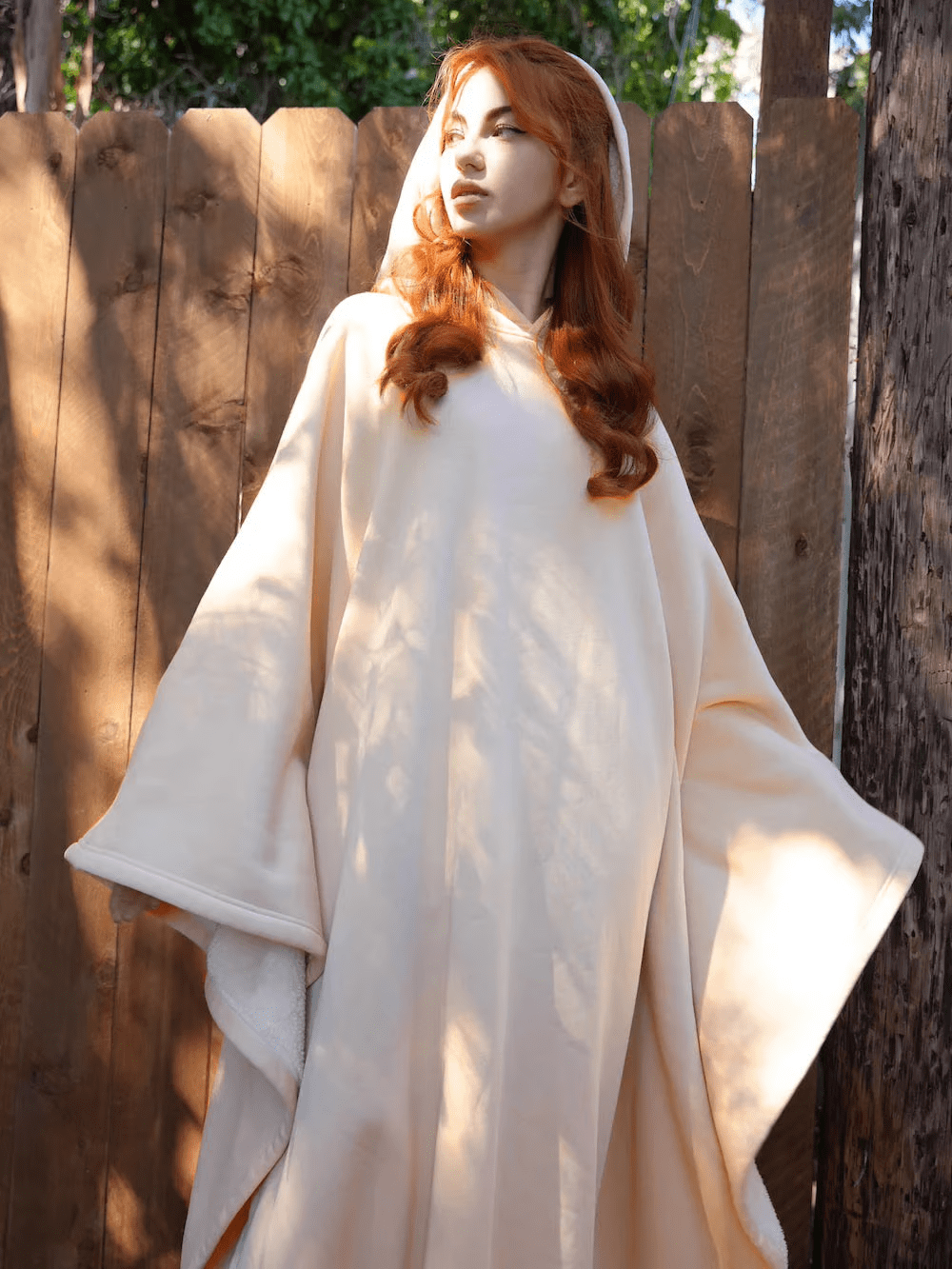 Hoodie Couverture Apaisante Oversize en Tissu Doux