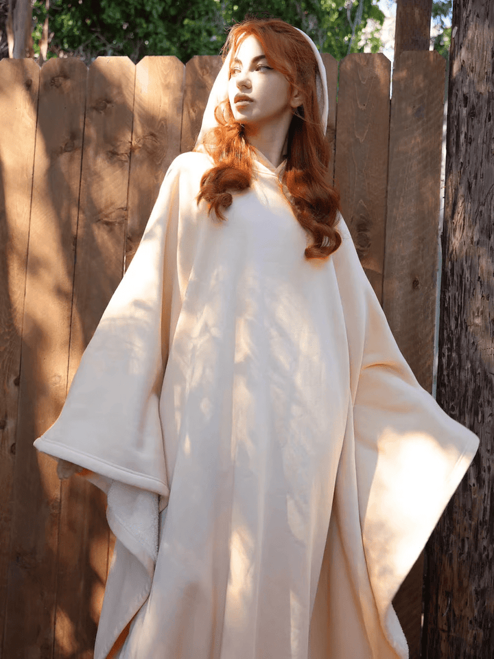 Hoodie Couverture Apaisante Oversize en Tissu Doux