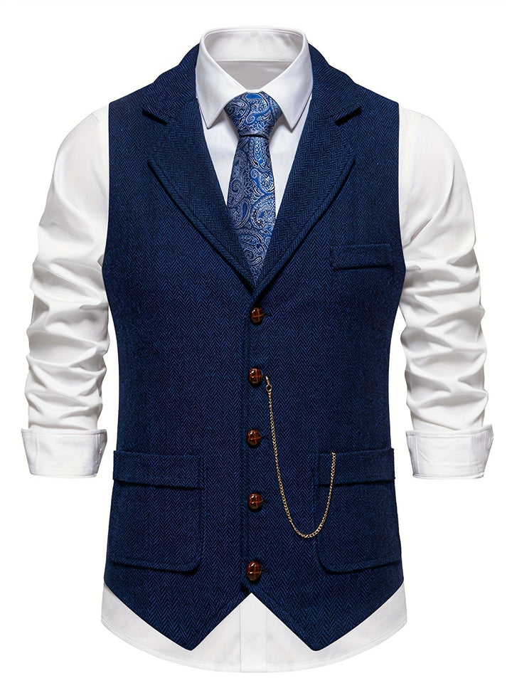 Gilet Classique pour Hommes | Court