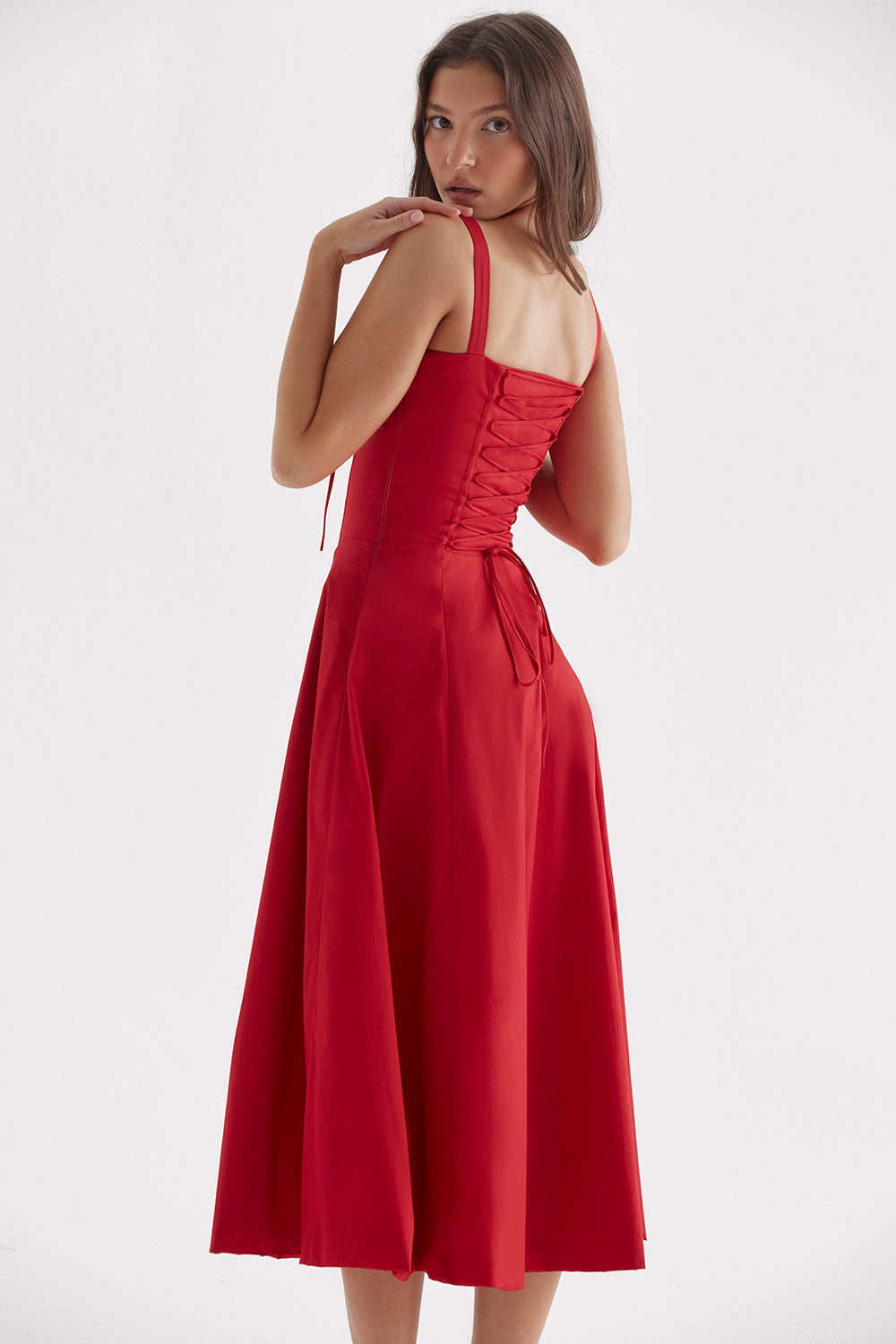 Robe Bustier Sur Mesure avec Imprimé Floral Printanier Moderne