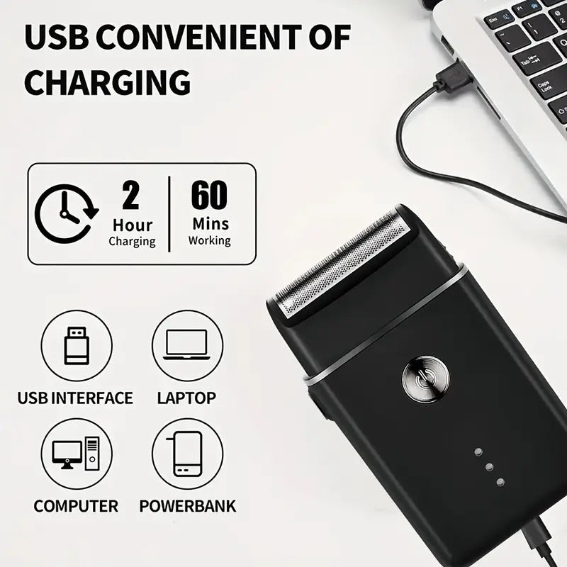 Set de toilettage professionnel pour cheveux et barbe pour hommes en 3 pièces, tondeuses sans fil avec écran LED, rechargeable par USB