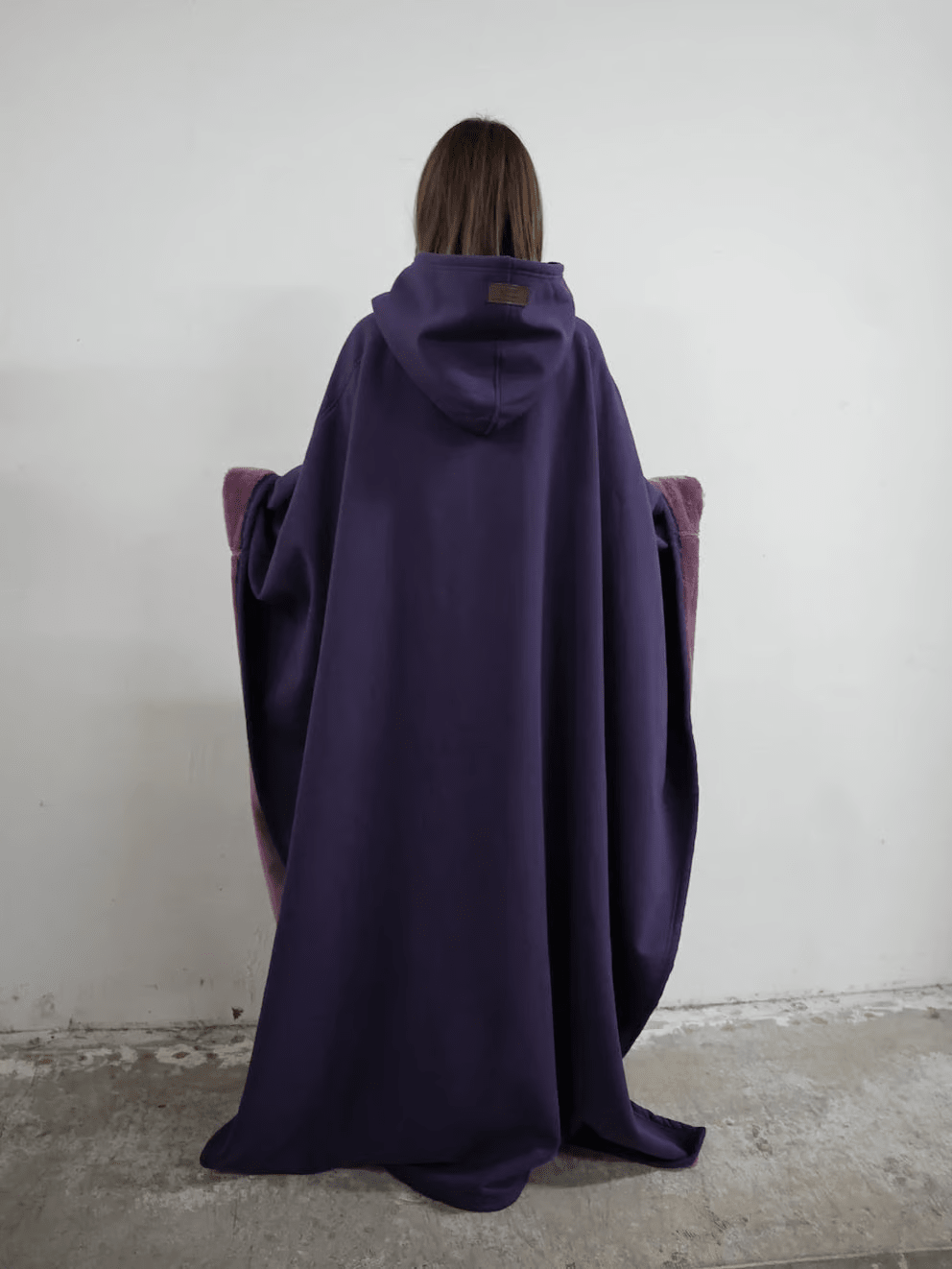 Hoodie Couverture Apaisante Oversize en Tissu Doux