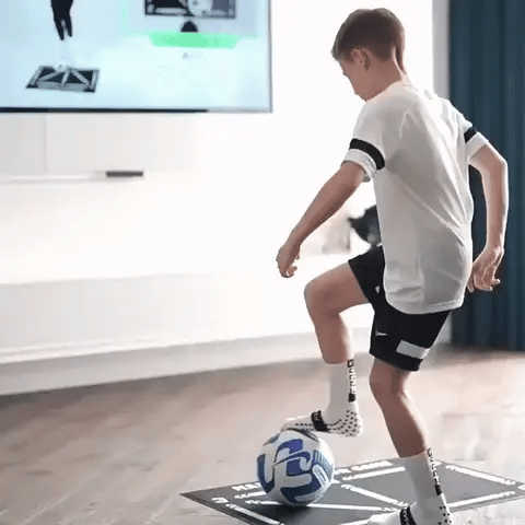Tapis d'entraînement de football professionnel et programme de coaching vidéo