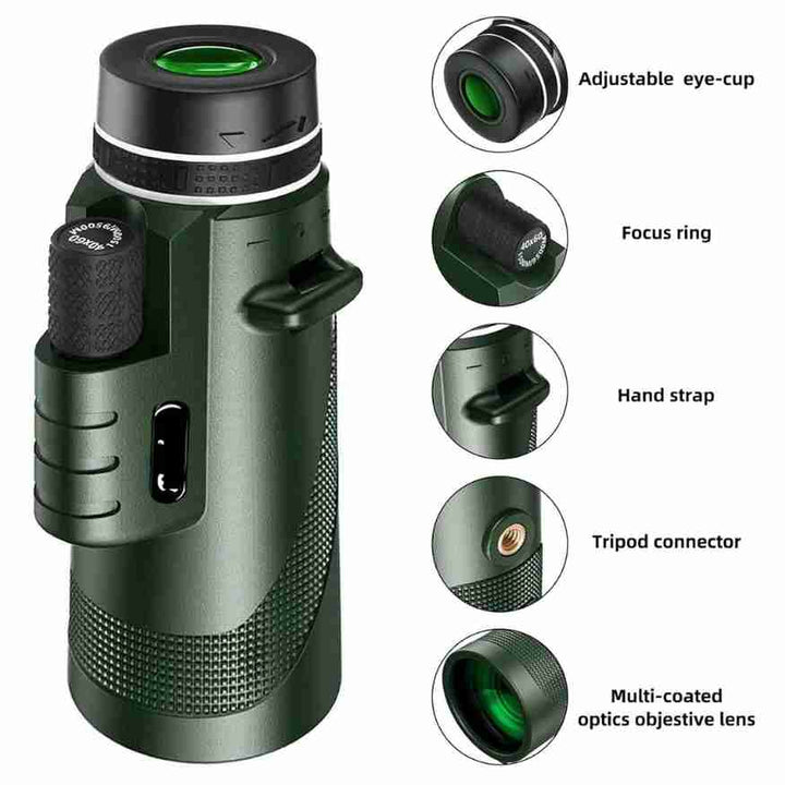 Télescope Monoculaire Compact 600x Ultra-Zoom