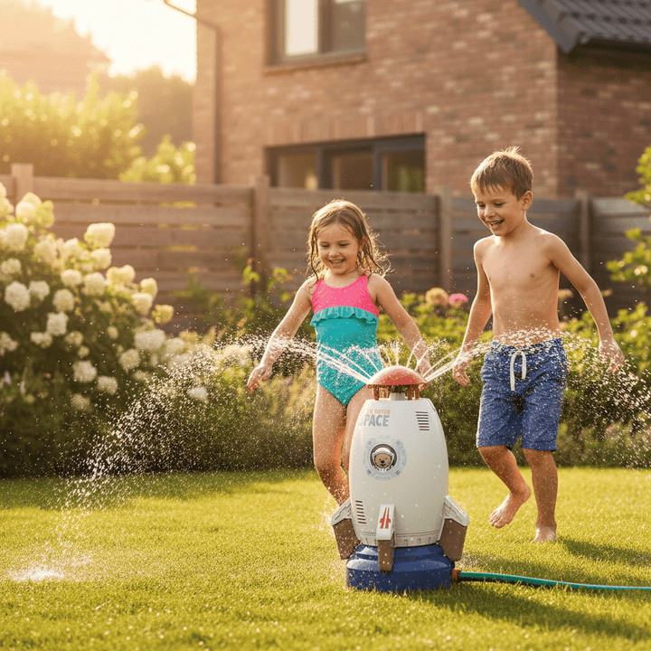 Jouet à Eau Rotatif pour un Été Infini de Plaisir au Jardin