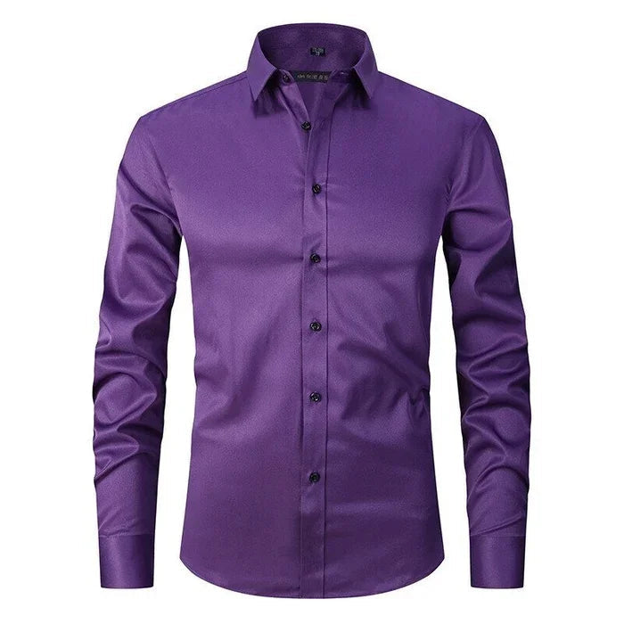 Chemise Stretch pour Hommes | Manches Longues