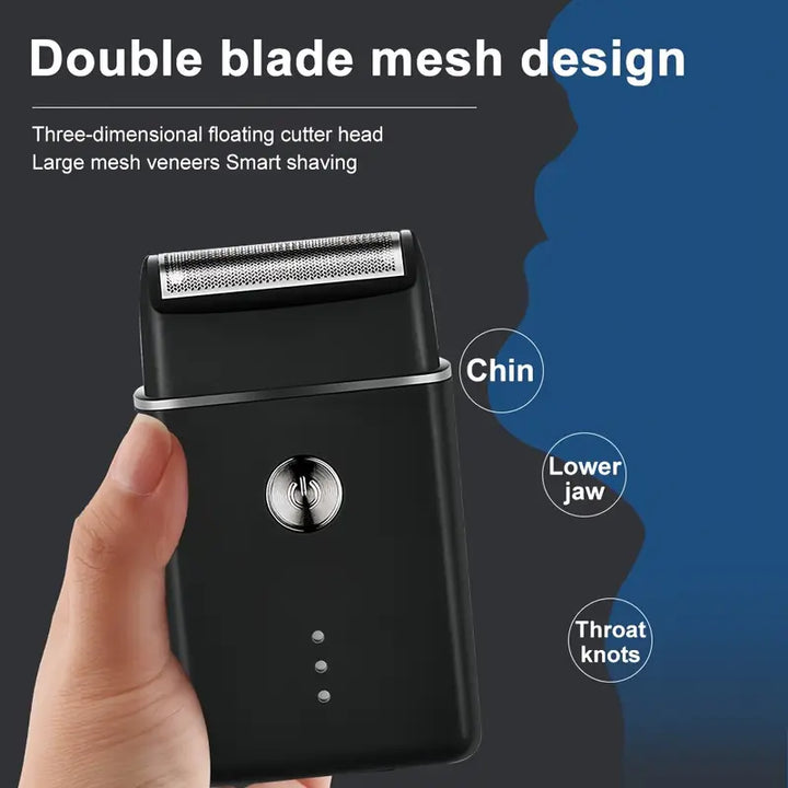 Set de toilettage professionnel pour cheveux et barbe pour hommes en 3 pièces, tondeuses sans fil avec écran LED, rechargeable par USB