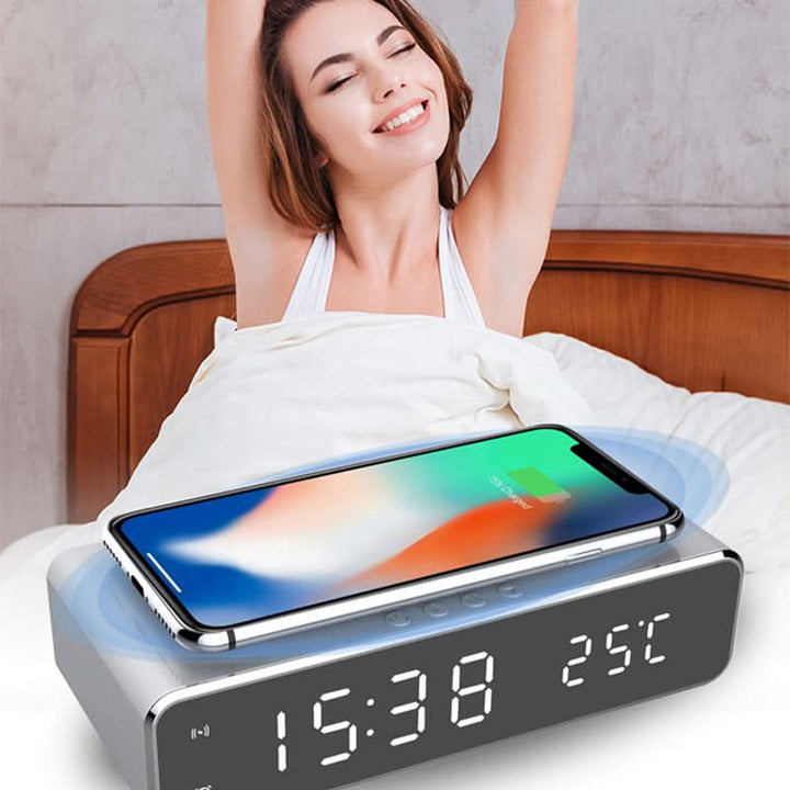 Réveil LED avec Chargeur Sans Fil