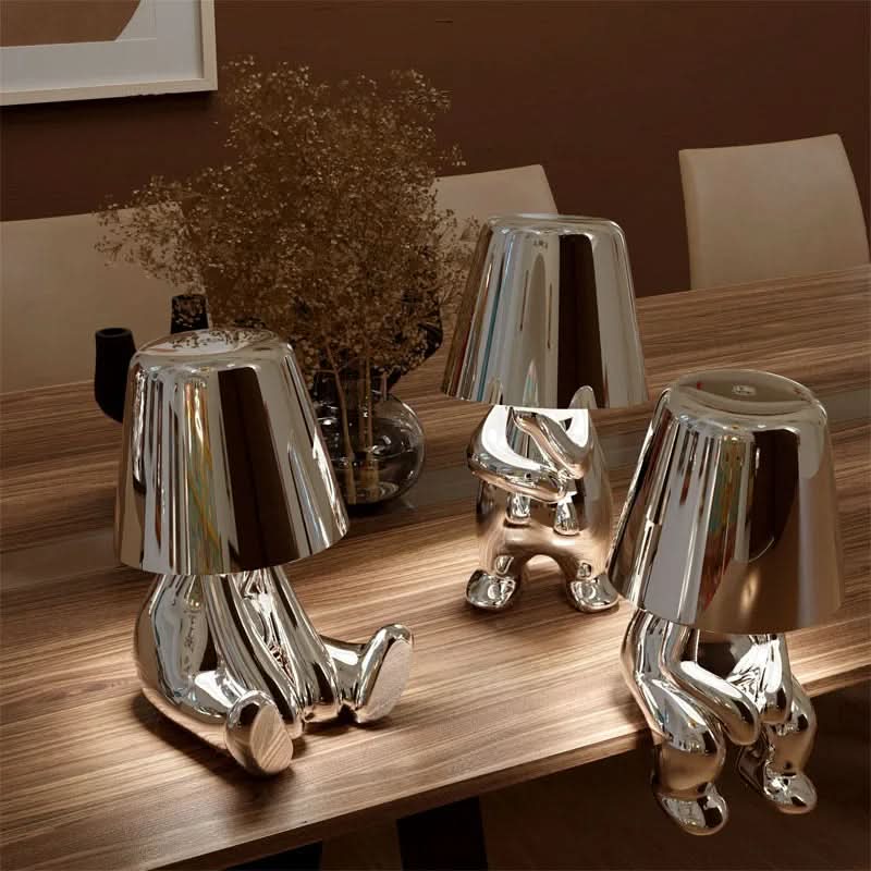 Lampe de Table LED au Design Moderne avec Lumière Dimmable