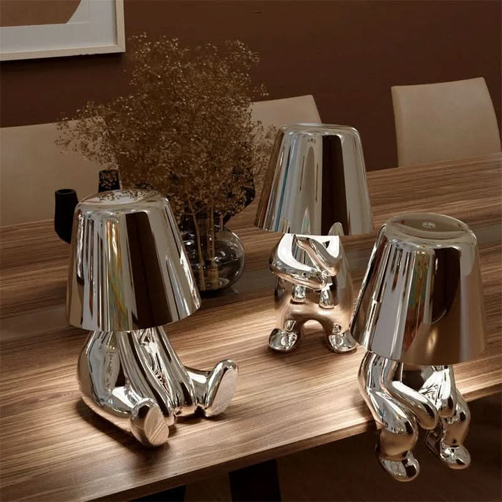 Lampe de Table LED au Design Moderne avec Lumière Dimmable