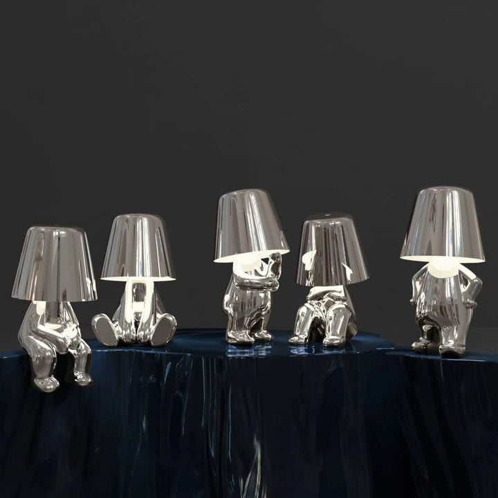 Lampe de Table LED au Design Moderne avec Lumière Dimmable