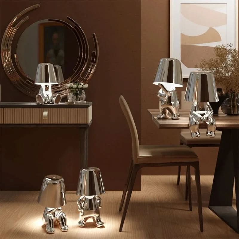 Lampe de Table LED au Design Moderne avec Lumière Dimmable
