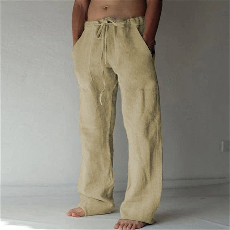 Pantalons en Lin pour Hommes | Long