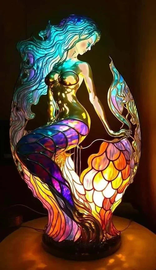 Lampe Artistique - Design Inspiré de la Nature