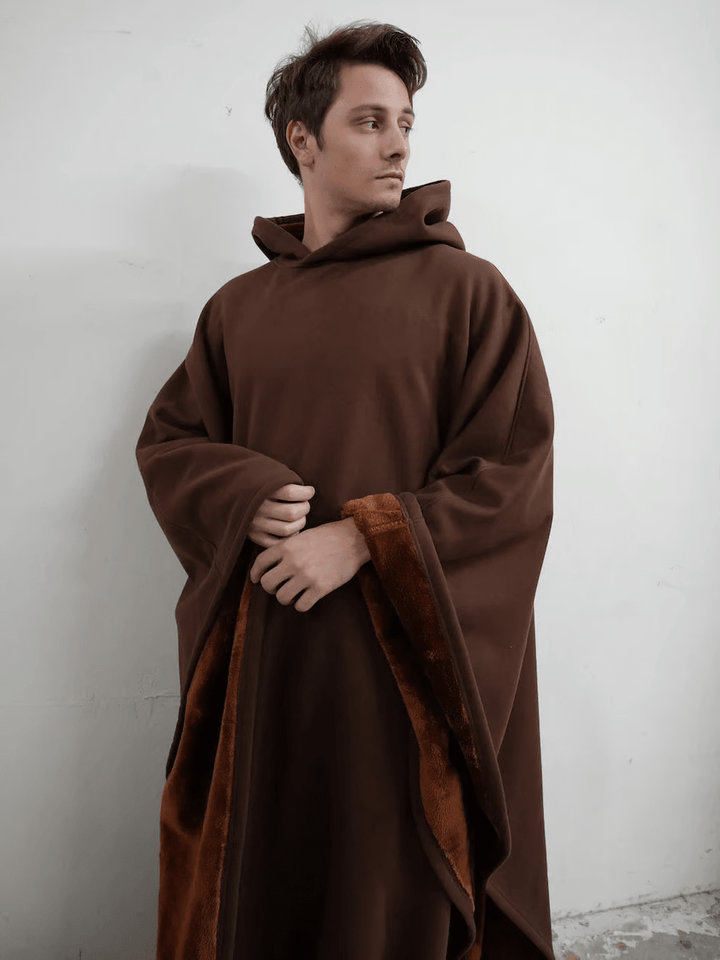 Hoodie Couverture Apaisante Oversize en Tissu Doux