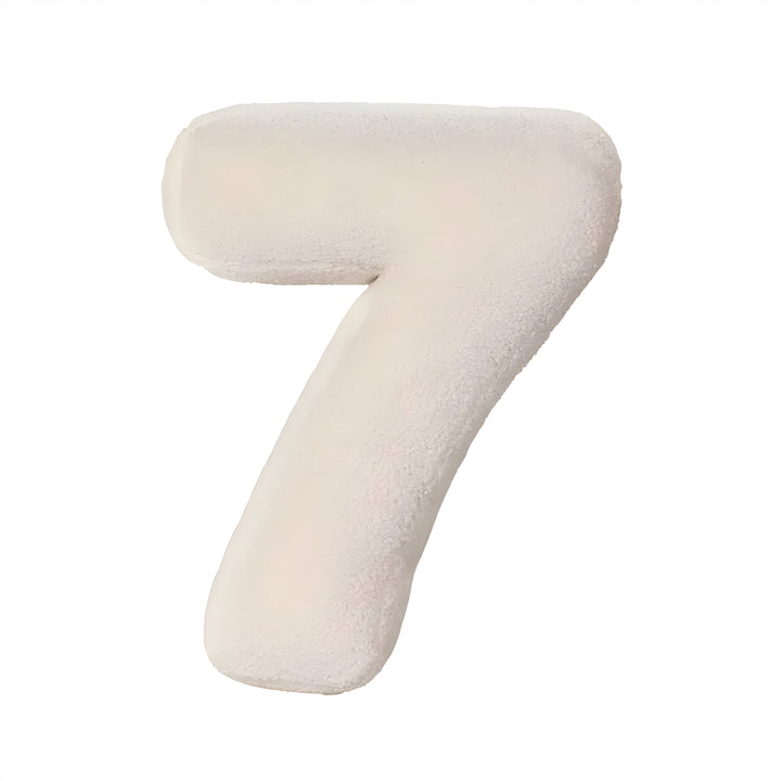 Coussin Lettre en Peluche Personnalisable - Accent Décoratif Doux pour Canapé ou Chambre d'Enfant