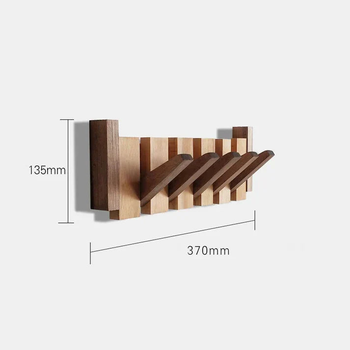 Porte-manteau en Bois Piano - Design Élégant