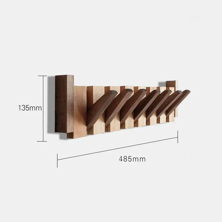 Porte-manteau en Bois Piano - Design Élégant