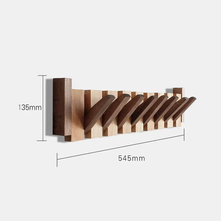 Porte-manteau en Bois Piano - Design Élégant