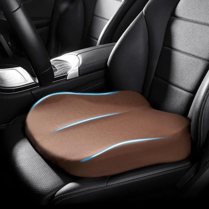 Coussin de siège de voiture ergonomique confortable pour une visibilité améliorée