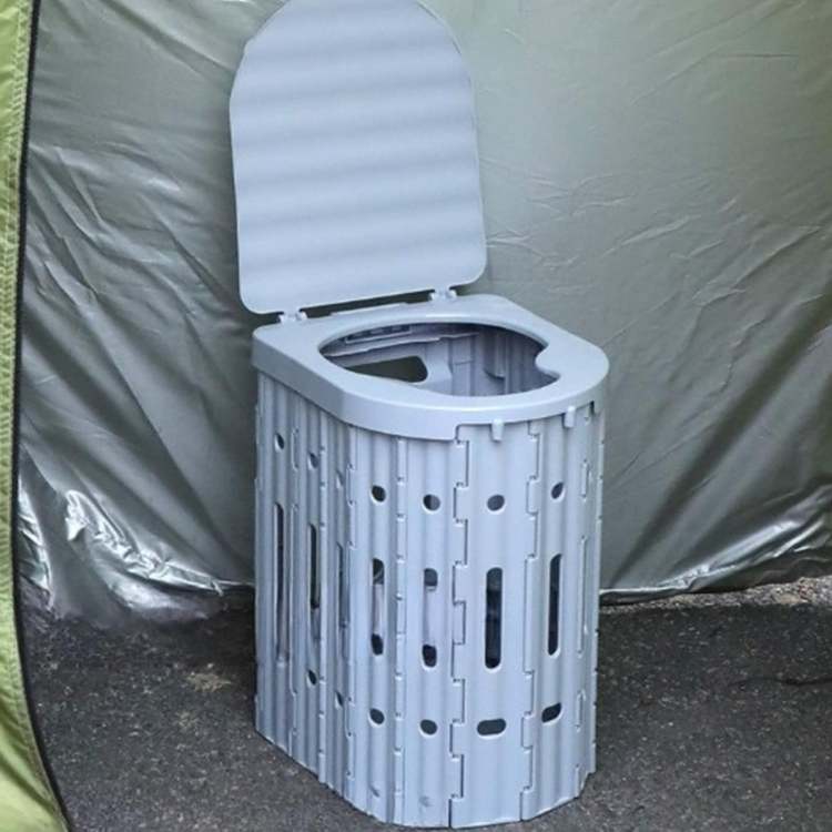 Toilette Pliable Premium pour un Usage Pratique