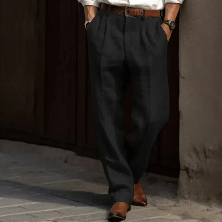 Pantalons Éléguants Vintage pour Hommes | Long