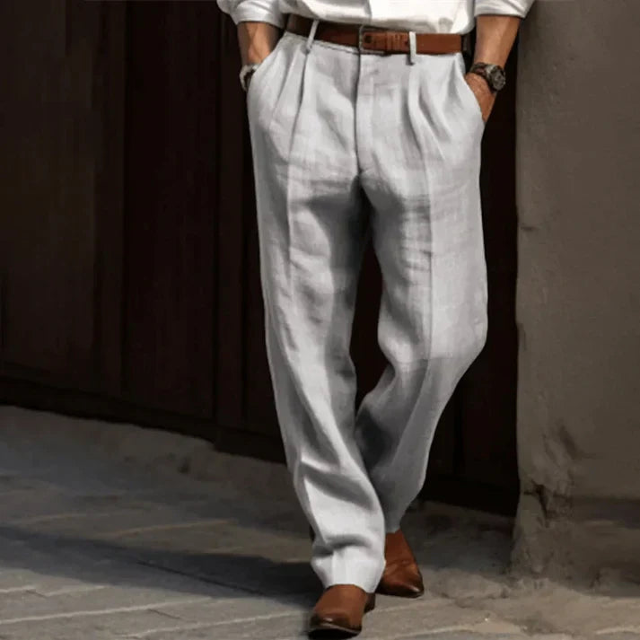 Pantalons Éléguants Vintage pour Hommes | Long
