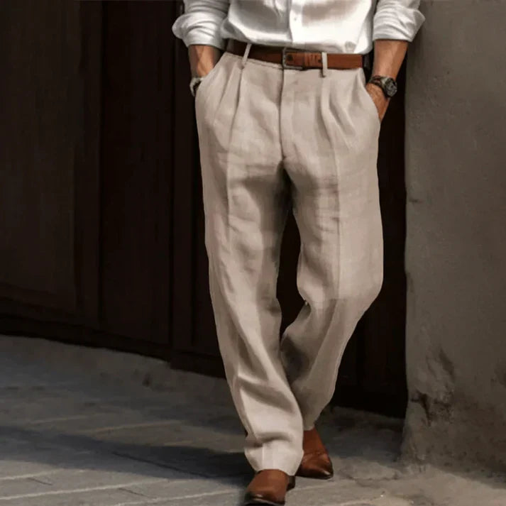 Pantalons Éléguants Vintage pour Hommes | Long