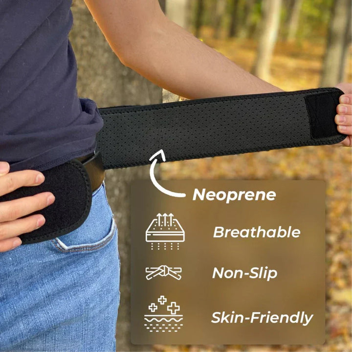 Ceinture de Soulagement de la Sciatique - Soulagez la Sciatique et l'Inconfort du Bas du Dos