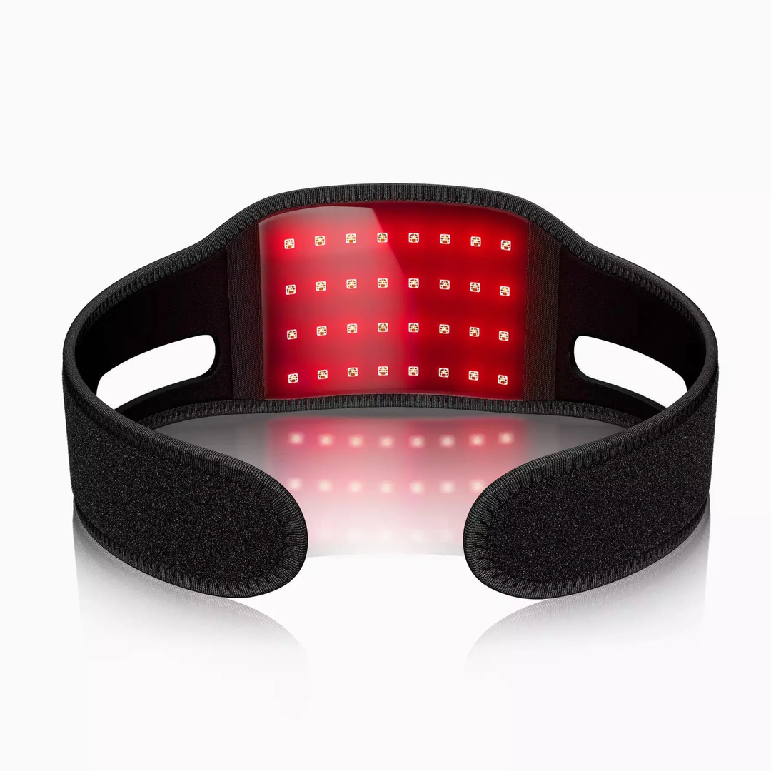 Ceinture de Thérapie par Lumière Rouge pour le Contour du Menton pour Réduire le Double Menton