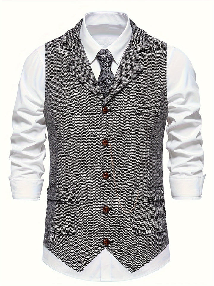 Gilet Classique pour Hommes | Court