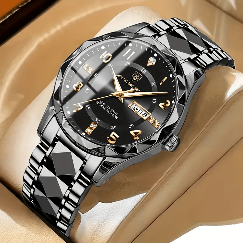Montre de Sport Multifonctionnelle Étanche pour Homme - Titane