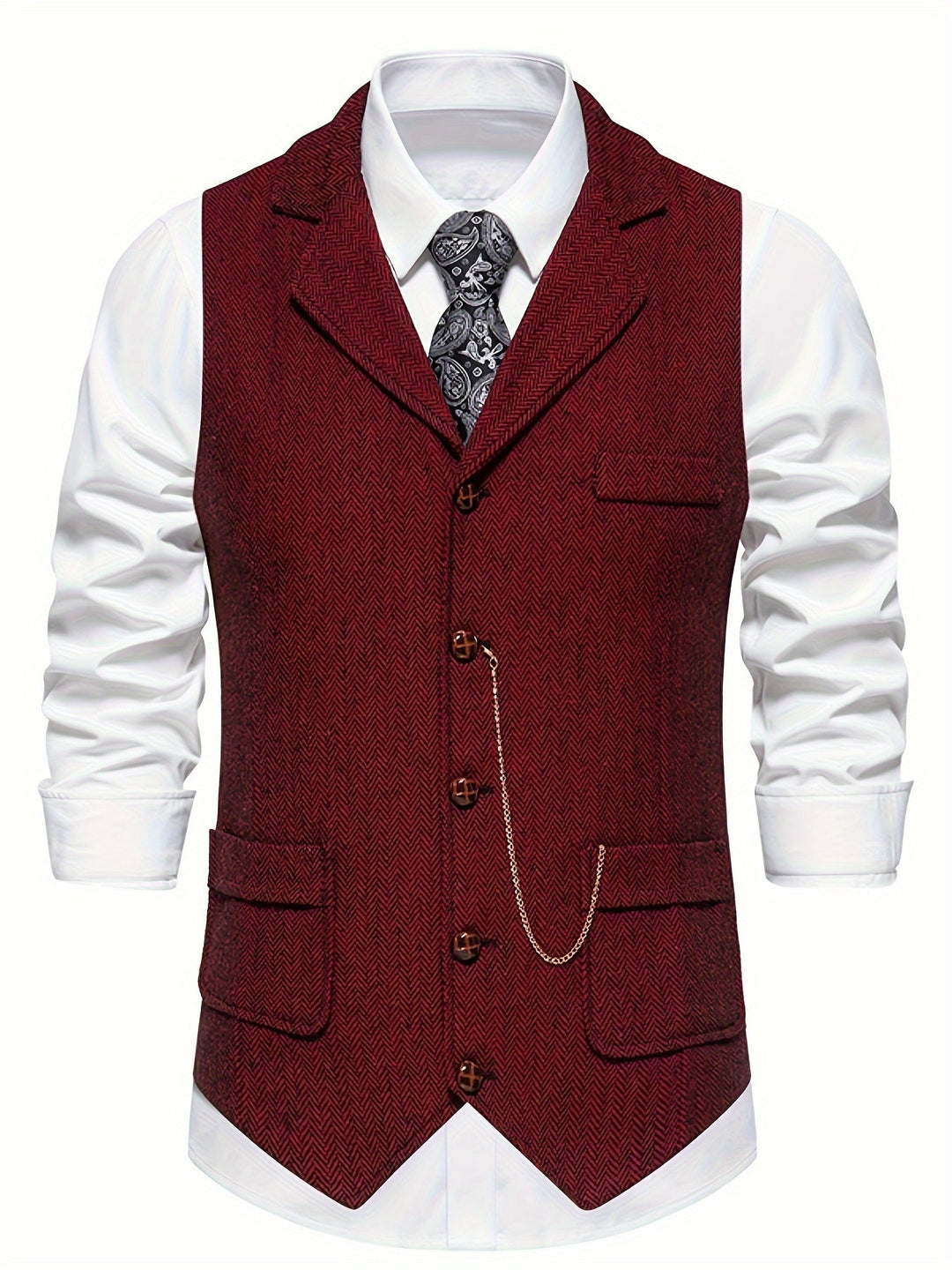Gilet Classique pour Hommes | Court