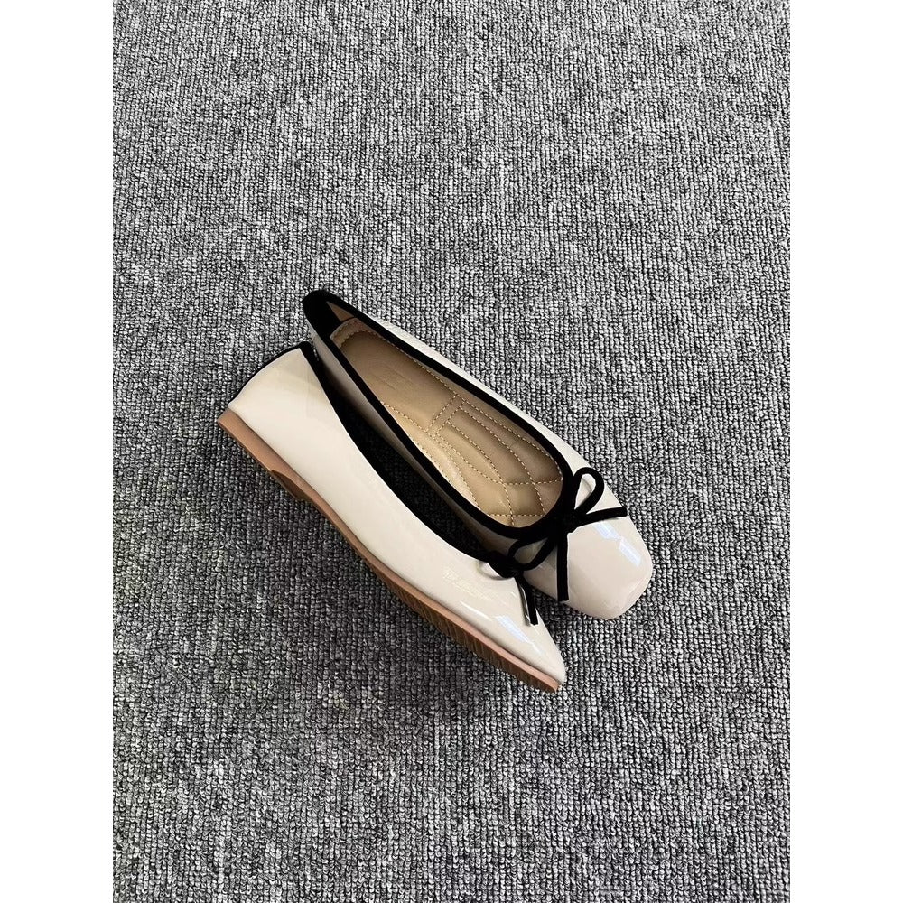 Ballerines en Cuir Verni pour Femmes - Eva