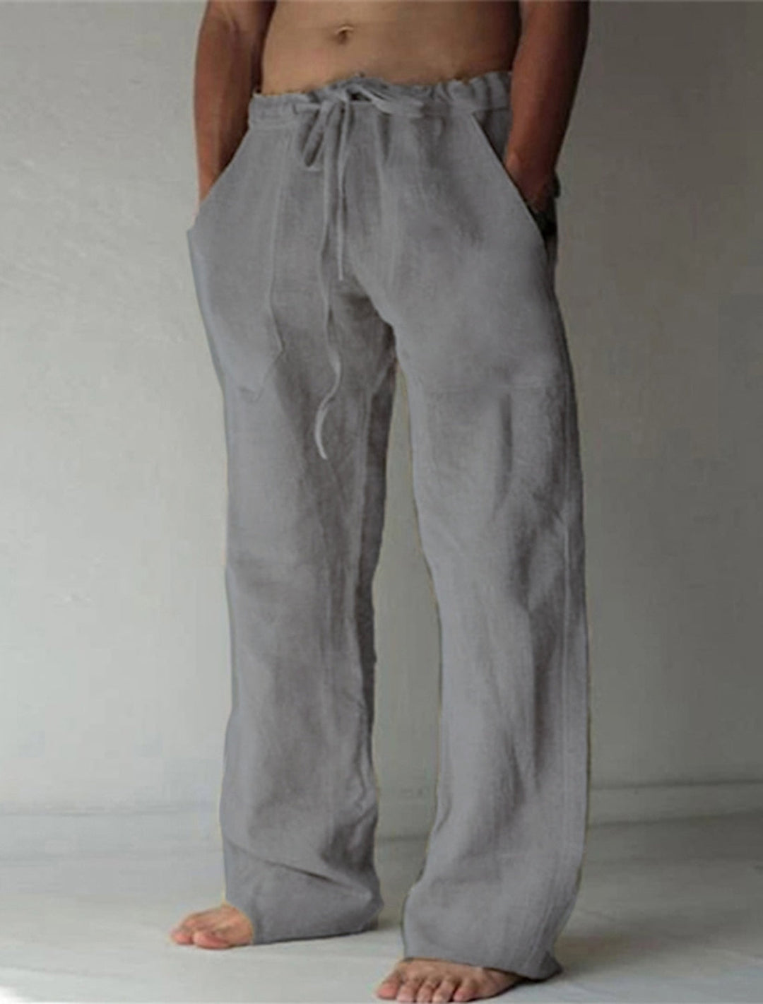 Pantalons en Lin pour Hommes | Long
