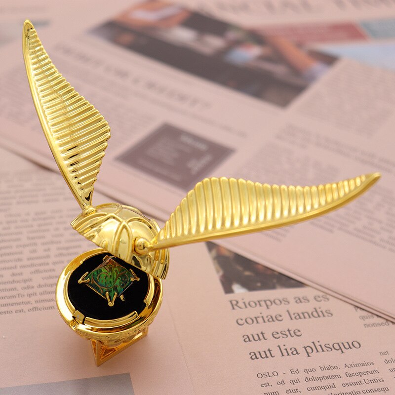 Boîte à Anneau en Or Plaqué 18k avec Design Mobile | Bijoux de Luxe