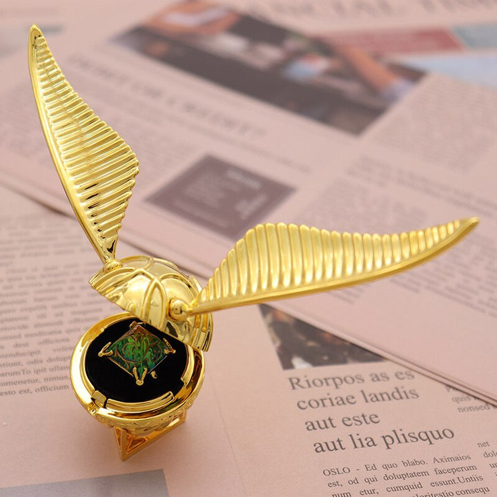 Boîte à Anneau en Or Plaqué 18k avec Design Mobile | Bijoux de Luxe