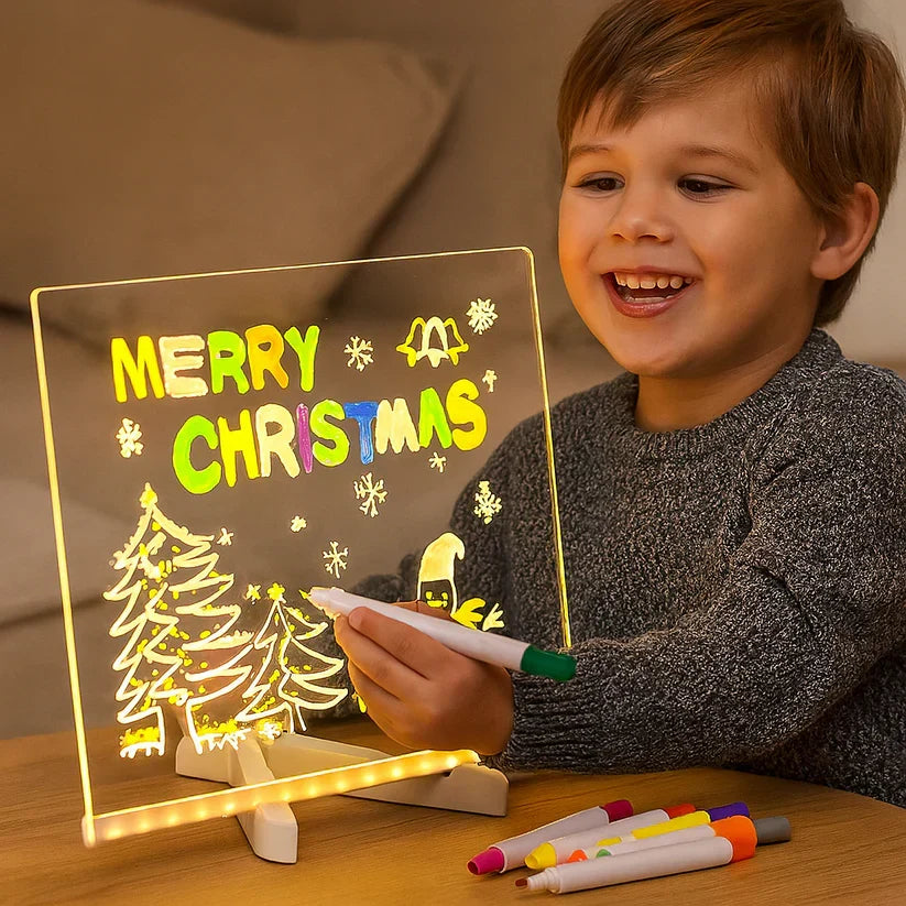 Jouet pour Enfants | Tableau d'Écriture et de Dessin LED