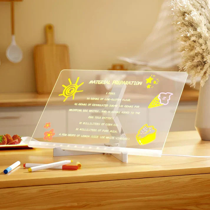 Jouet pour Enfants | Tableau d'Écriture et de Dessin LED