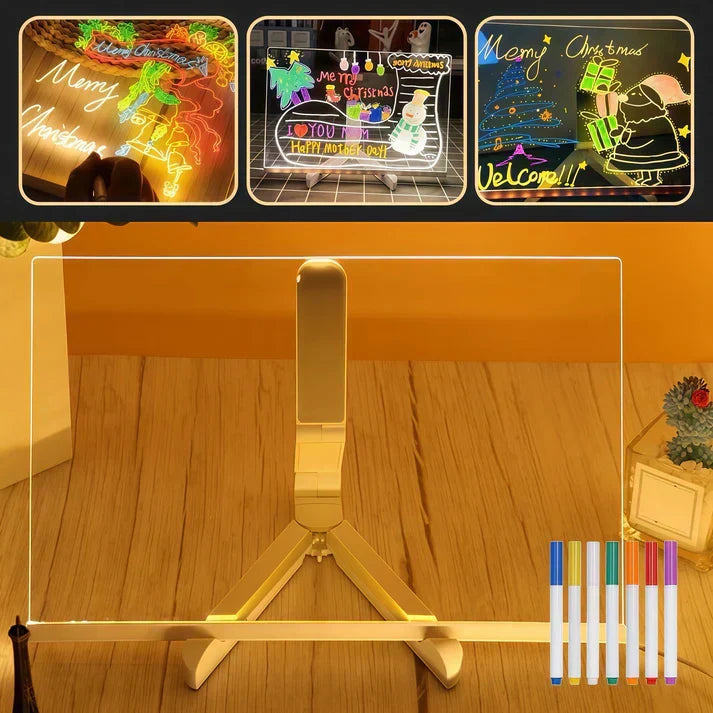 Jouet pour Enfants | Tableau d'Écriture et de Dessin LED