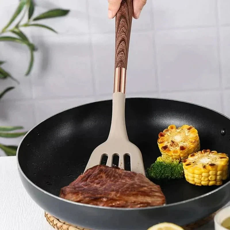 Ensemble de Cuisine en Silicone Premium de 10 Pièces