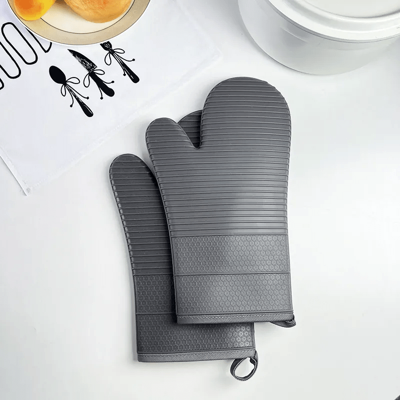 Gants de Four en Silicone Antidérapants pour une Protection Maximale contre la Chaleur