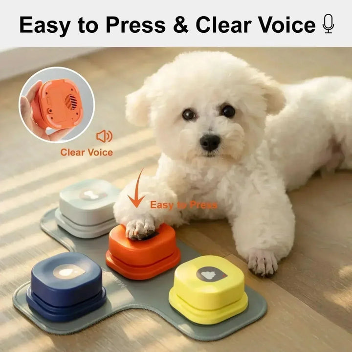 Boutons de Parole Interactifs pour une Communication Ludique avec les Chiens