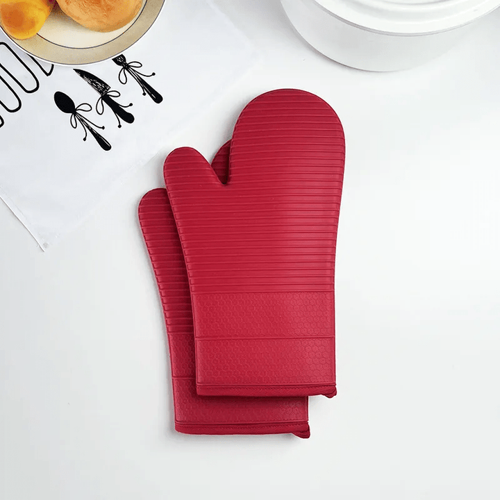 Gants de Four en Silicone Antidérapants pour une Protection Maximale contre la Chaleur