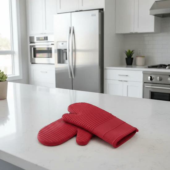 Gants de Four en Silicone Antidérapants pour une Protection Maximale contre la Chaleur