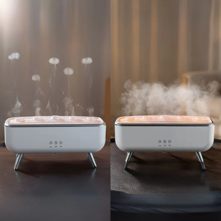 Diffuseur & Humidificateur | Diffuseur d'Arome LED avec Fonction de Changement de Couleur et Télécommande