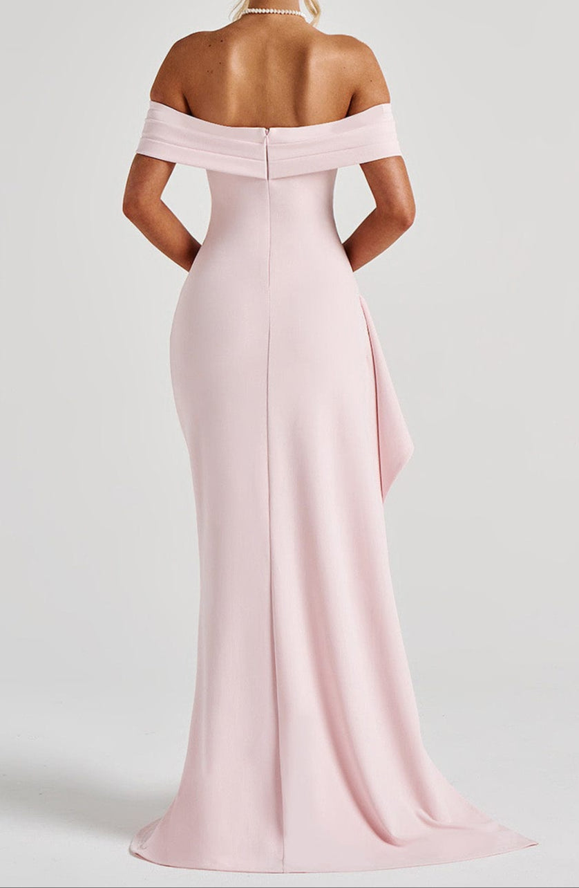Robe Maxi Daniela - Rose Poudré