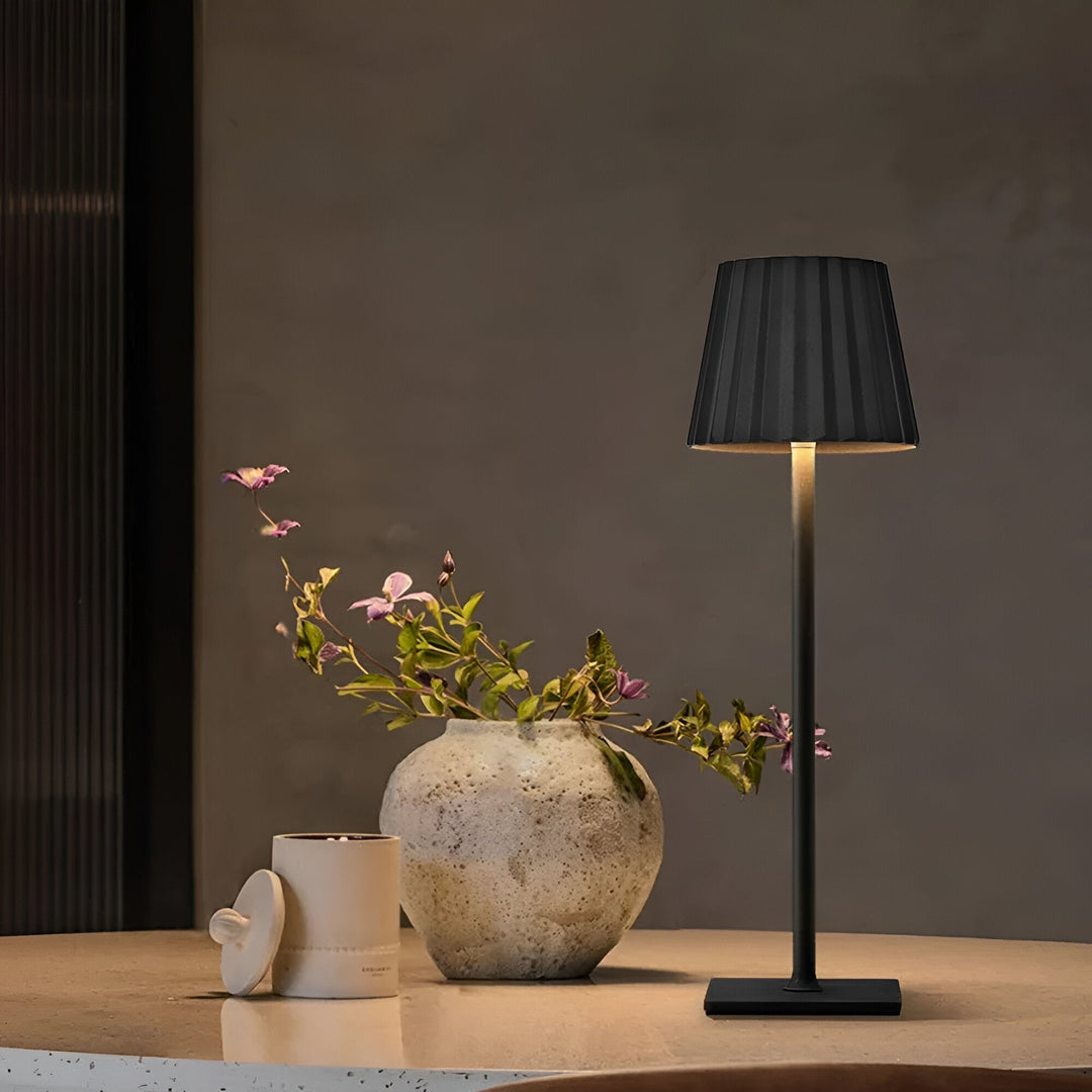 Lampe de Table Sans Fil | Lumière Moderne Alimentée par Batterie pour Salon