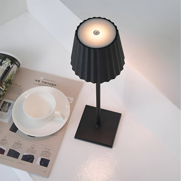 Lampe de Table Sans Fil | Lumière Moderne Alimentée par Batterie pour Salon