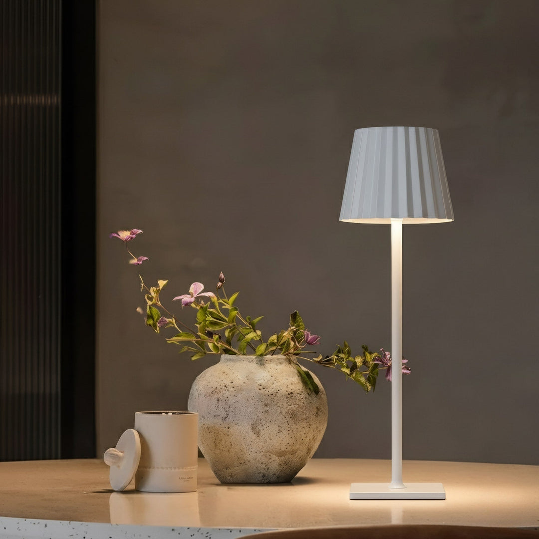 Lampe de Table Sans Fil | Lumière Moderne Alimentée par Batterie pour Salon